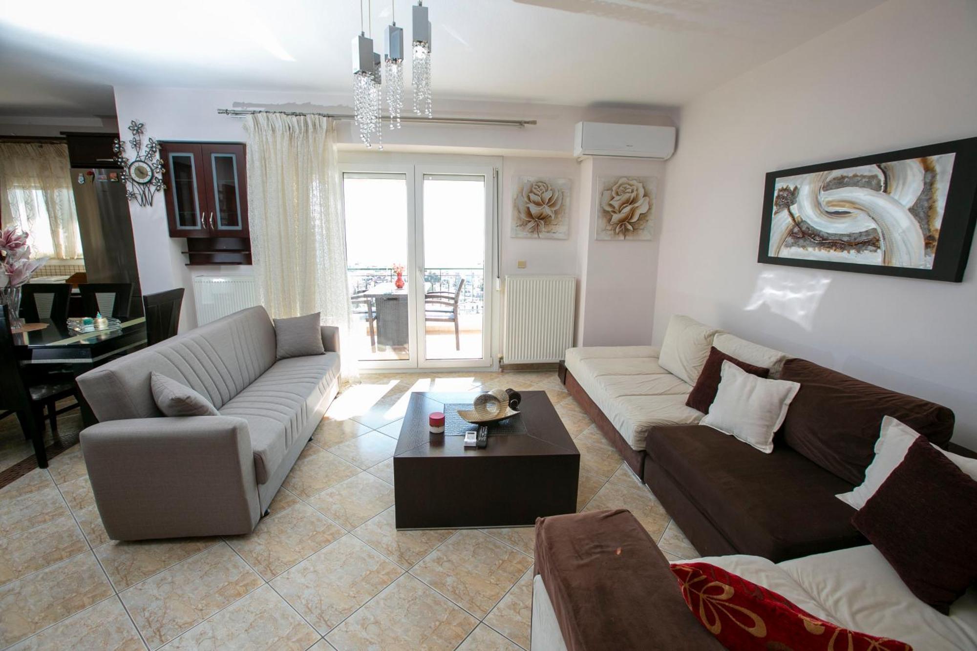 Blue Sky Appartment Kavala Esterno foto